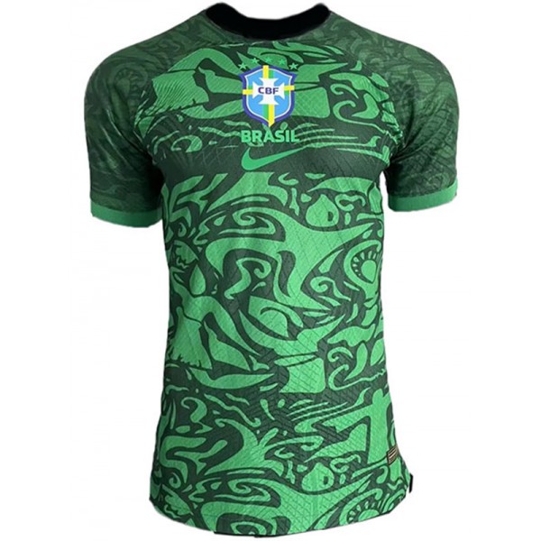 Brazil maglia da calcio in edizione speciale divisa da uomo verde abbigliamento sportivo kit da calcio top maglia sportiva 2023